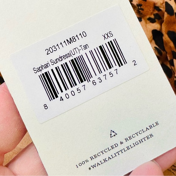 NWT Spell & the Gypsy Collective Tan Saphari Unicorn Tears Sundress - Picture 16 of 17